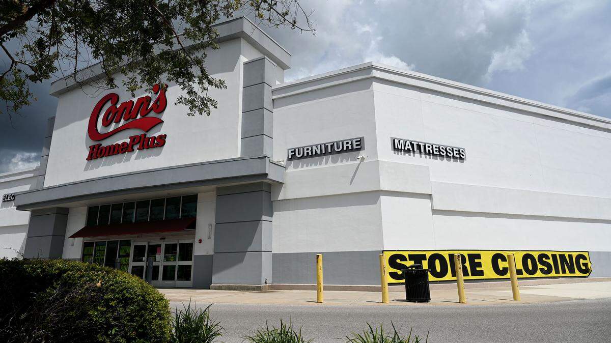 Conn’s HomePlus is closing 100 stores after bankruptcy filing, including the Cortez Plaza shopping center location at 4495 14th St. W., Bradenton.