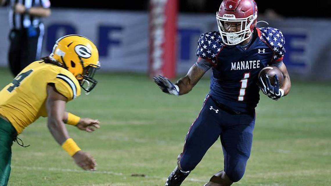 Back from injury, Manatee running back pushing it to the next level