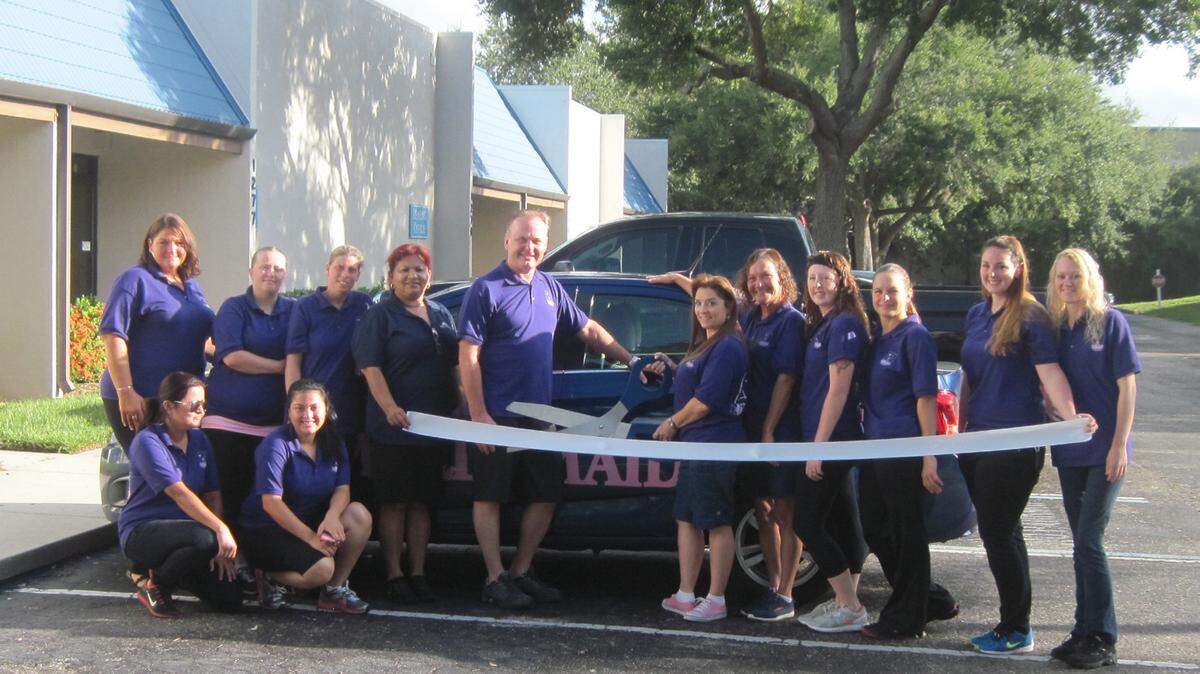 A ribbon cutting was held for Molly Maid, 1273 Tallevast Road, Sarasota. The company offers house cleaning services providing professional teams of bonded, insured housekeepers, creating and executing customized plans specific to any maid service needs. For information, call 941-753-2220 or mollymaid.com. 
 Do you have a ribbon cutting you'd like to submit? Send them to Angie Monroe at amonroe@bradenton.com. 
 Photo courtesy of Manatee Chamber of Commerce
