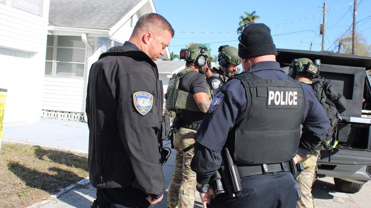 A man surrendered to law enforcement after an hours-long standoff in the historic Braden Castle neighborhood Sunday night into Monday morning. Christopher Liebeck, who lives with his 87-year-old stepfather, was taken into custody, according to police.