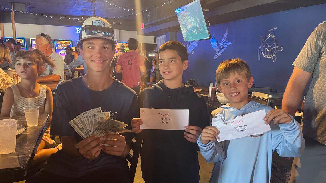 Young Bradenton-area anglers fight windy conditions to win cash prize