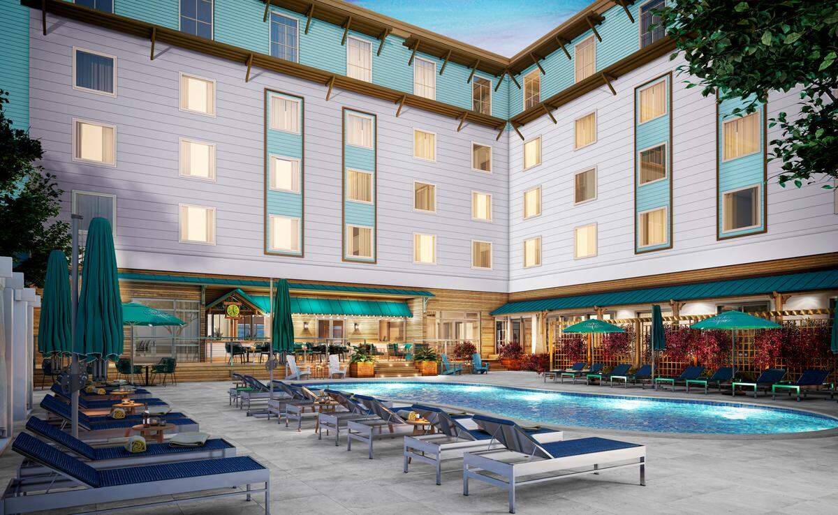 The Jimmy Buffett-inspired Compass Hotel Anna Maria Sound opens Wednesday July 15​ on Bradenton’s Perico Island.