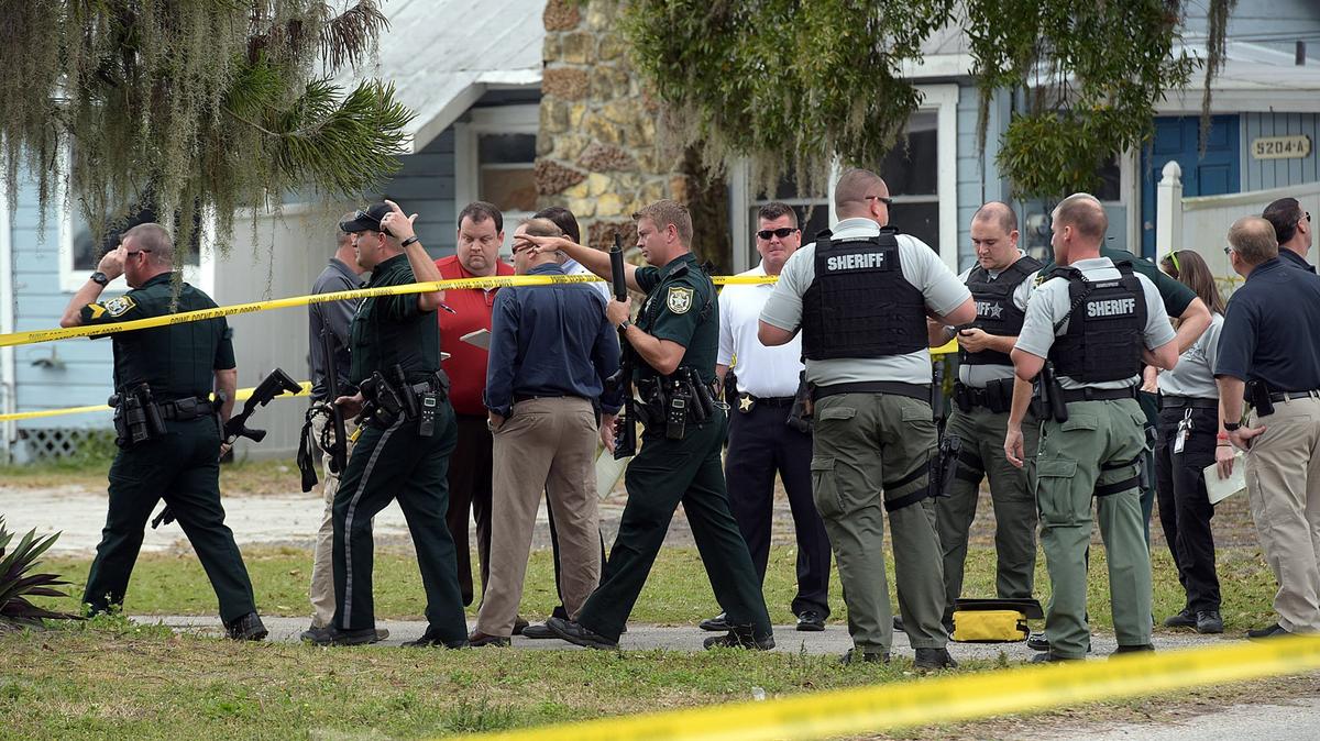 A manhunt was underway as detectives identified a suspect in the fatal shooting of a man and woman in Oneco. The victims have been identified as Lashawna Stevenson-Weeks and Barry Joseph. Both victims are from Manatee County, but neither lived at the residence where the incident occurred.