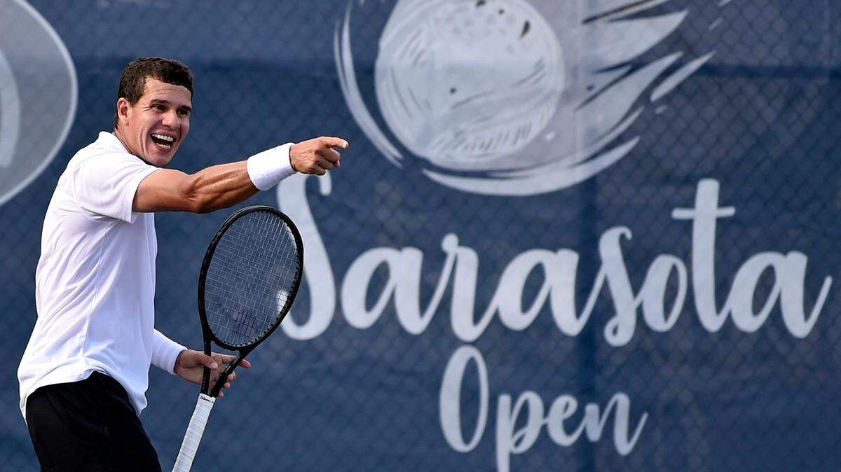 The singles final at Sarasota’s Payne Park Tennis Center on Sunday, April 16, 2023.