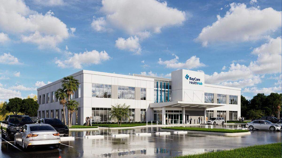 BayCare Health System plans to open a 45,000-square-foot HealthHub (Manatee) facility in Parrish in 2026, offering a wide array of services ahead of its incoming 154-bed hospital on Moccasin Wallow Road.