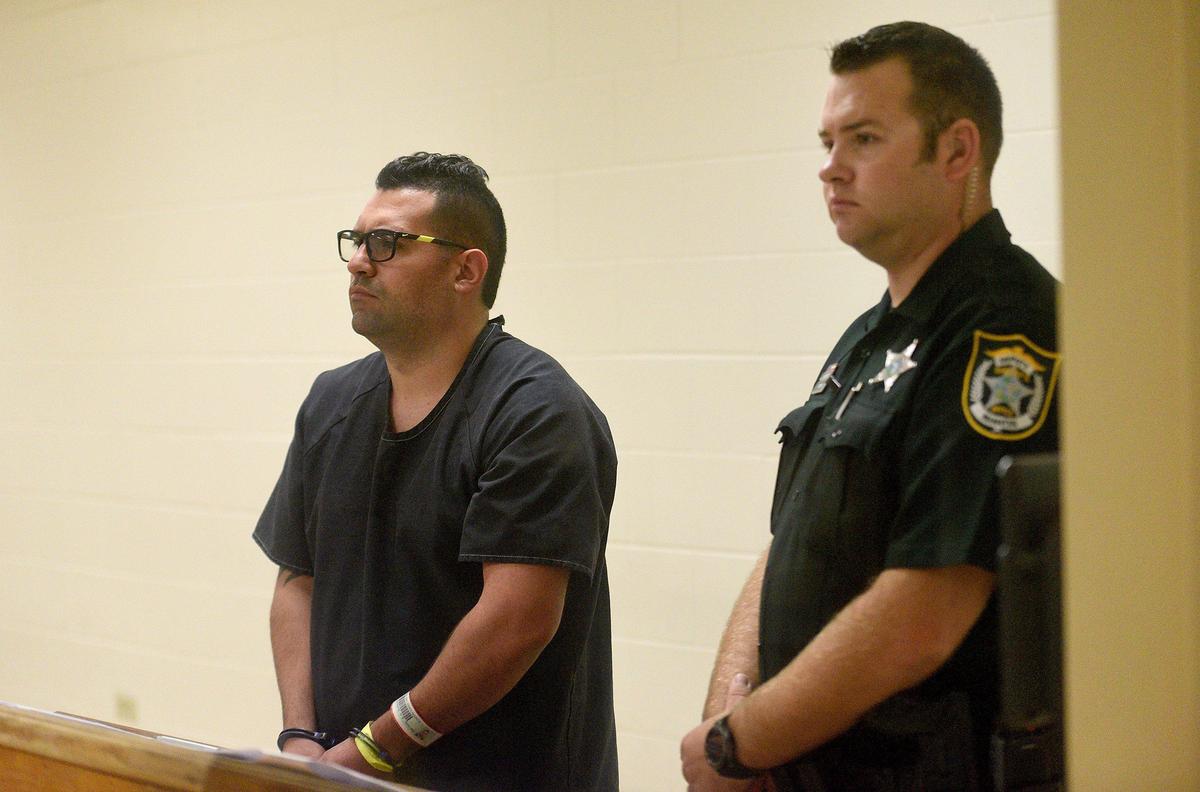 Andres Collazos, charged in the 2013 murder of Jazmin Catano, is back in Manatee County. He was extradited from Bogata Colombia March 27, 2019 and had his first appearance before a judge via video from the Manatee County Jail.