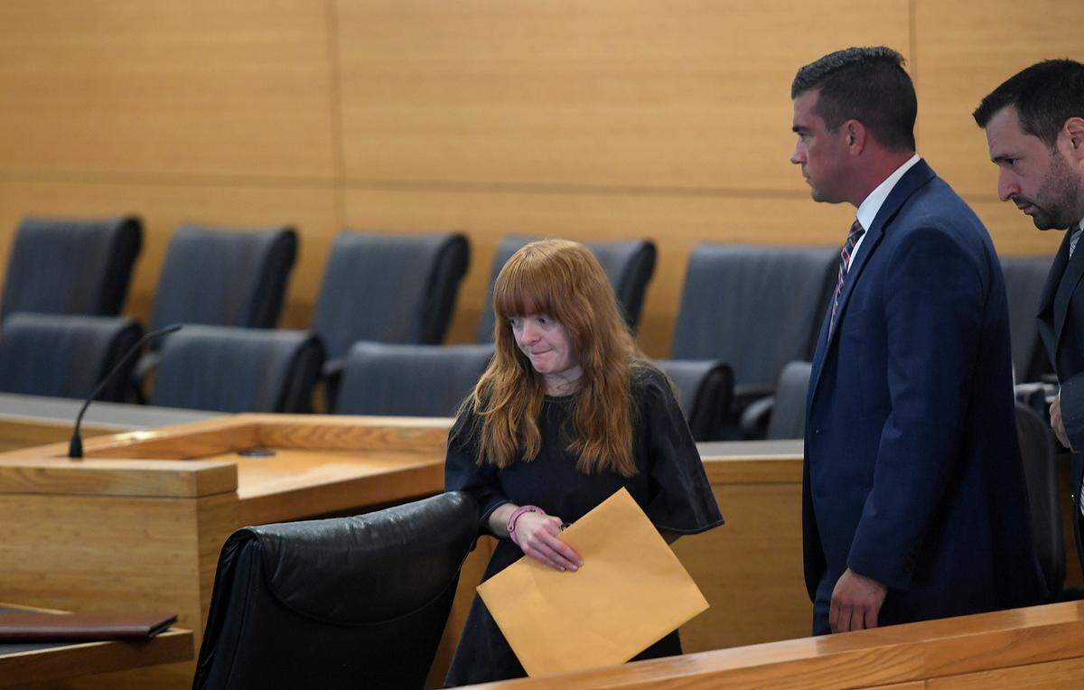 Former Bradenton private school teacher Kassandra Moore was sentenced to 20 years in prison by Judge Frederick Mercurio Tuesday, May 10, 2022, about three years after she was convicted of having sex with a then-15 year-old and sent explicit photos of herself.