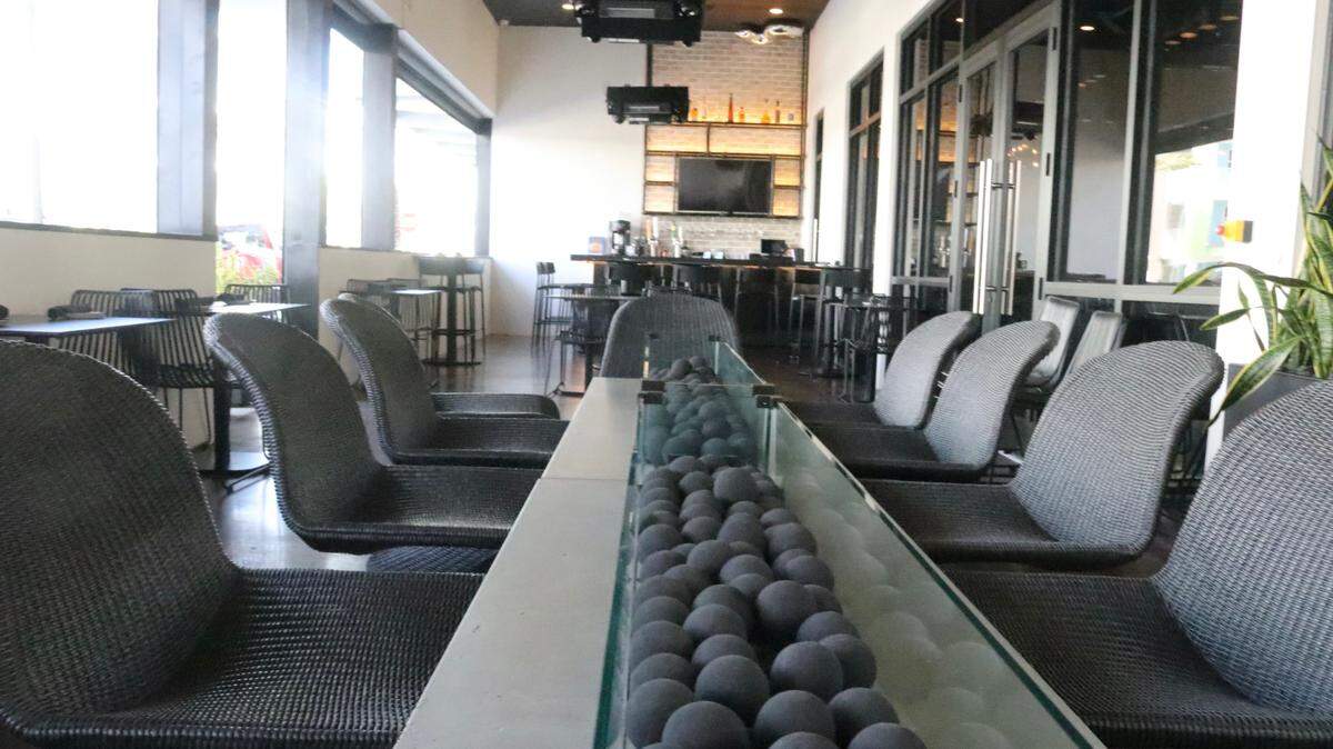 The covered patio is a popular gathering spot at Fuego Comida and Tequila, 11615 State Road 70 E., Lakewood Ranch.