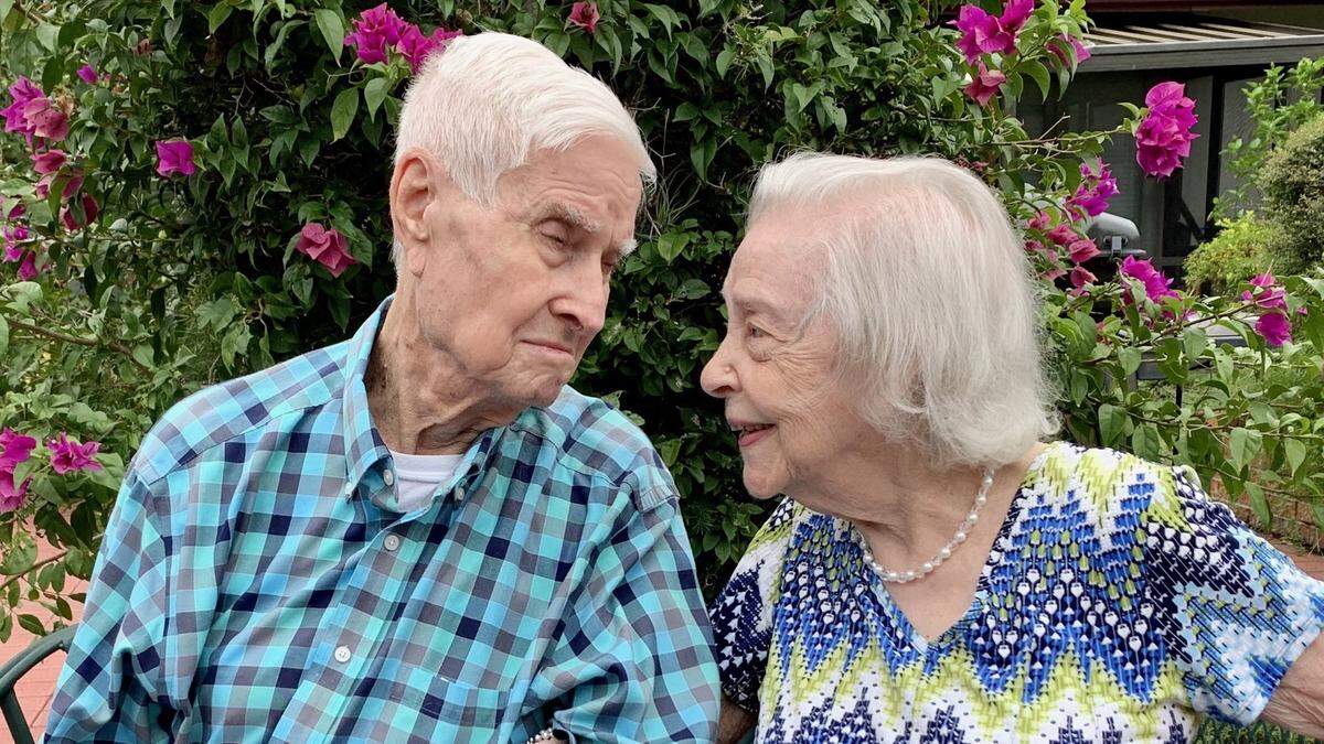 Sidney and Betty Thomas are celebrating their 75th wedding anniversary. The couple met during World War II and married shortly after the war ended.