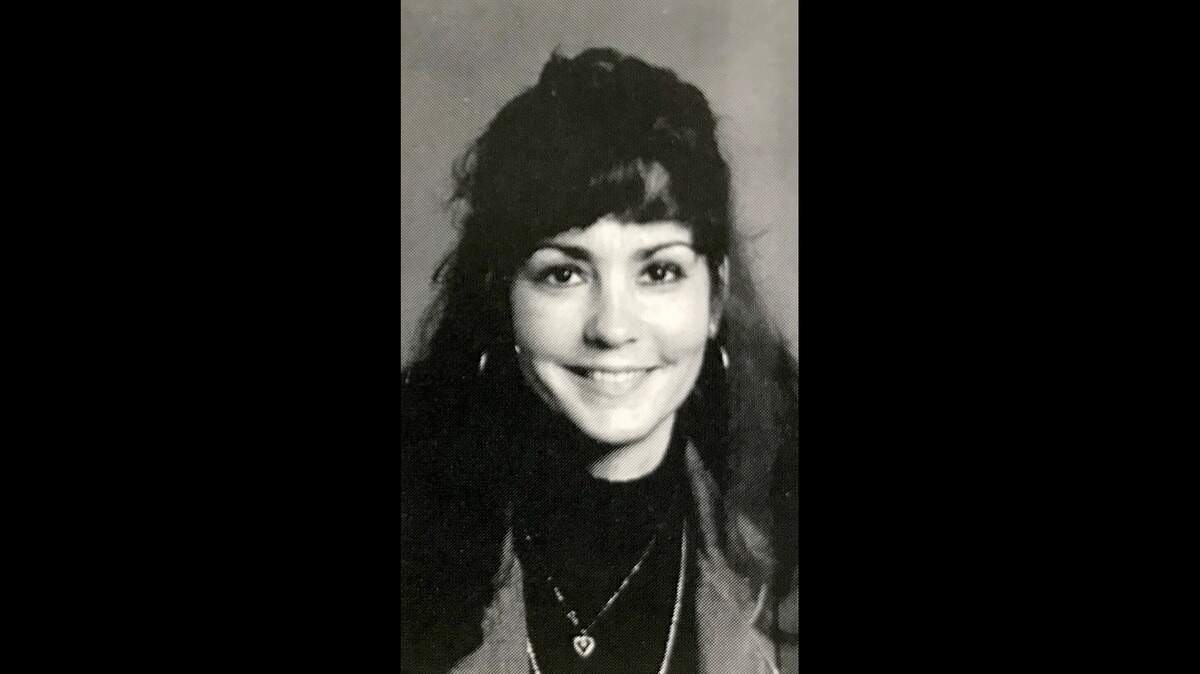Gabrielle Michaelis faculty photo in the Manatee High School yearbook in 1998.