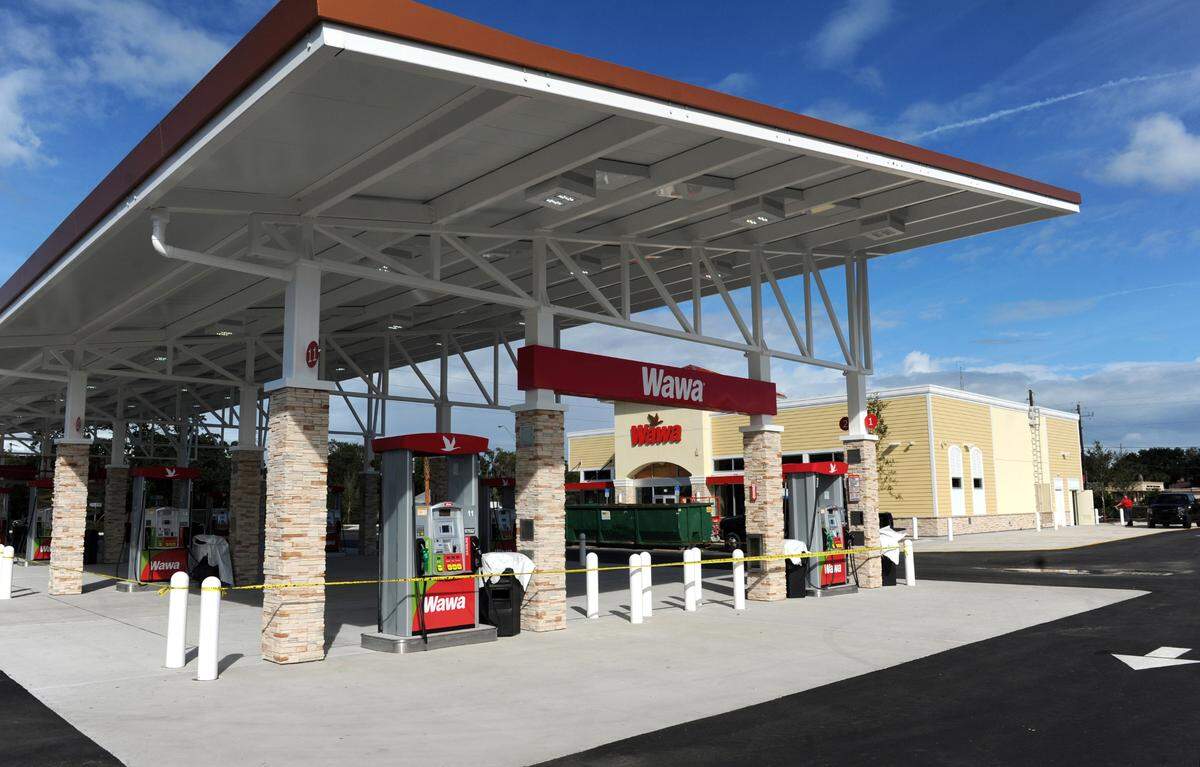 12/8/2014--Wawa opened its first Manatee County store on Dec. 18, 2014, at 701 First St. E., Bradenton, shown above. There are now five in Manatee County and construction is underway on a sixth store.
