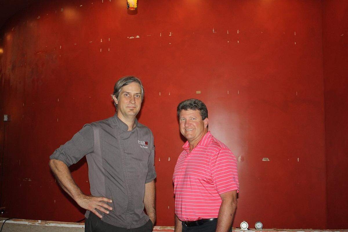 Greg Campbell and Hugh Miller are partners in the GROVE, a new restaurant at Lakewood Ranch.