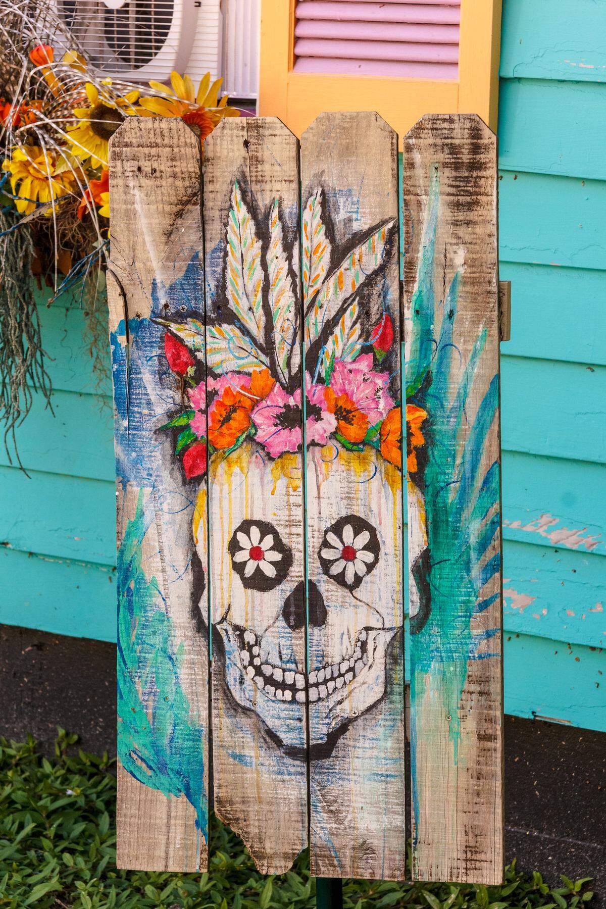 Village of the Arts honors the spirits of loved ones past with Festival of the Skeletons, an annual celebration featuring a weekend of art and music. 