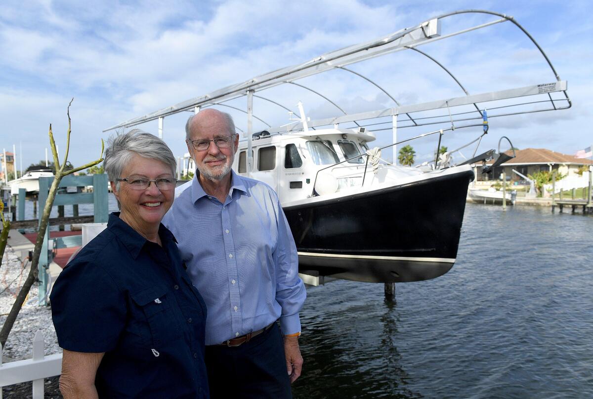 Palmetto’s Jody and Tom Goldman recently completed a 6,500-mile boating trip along the eastern seaboard, Canadian canals, the Great Lakes and the Mississippi River.