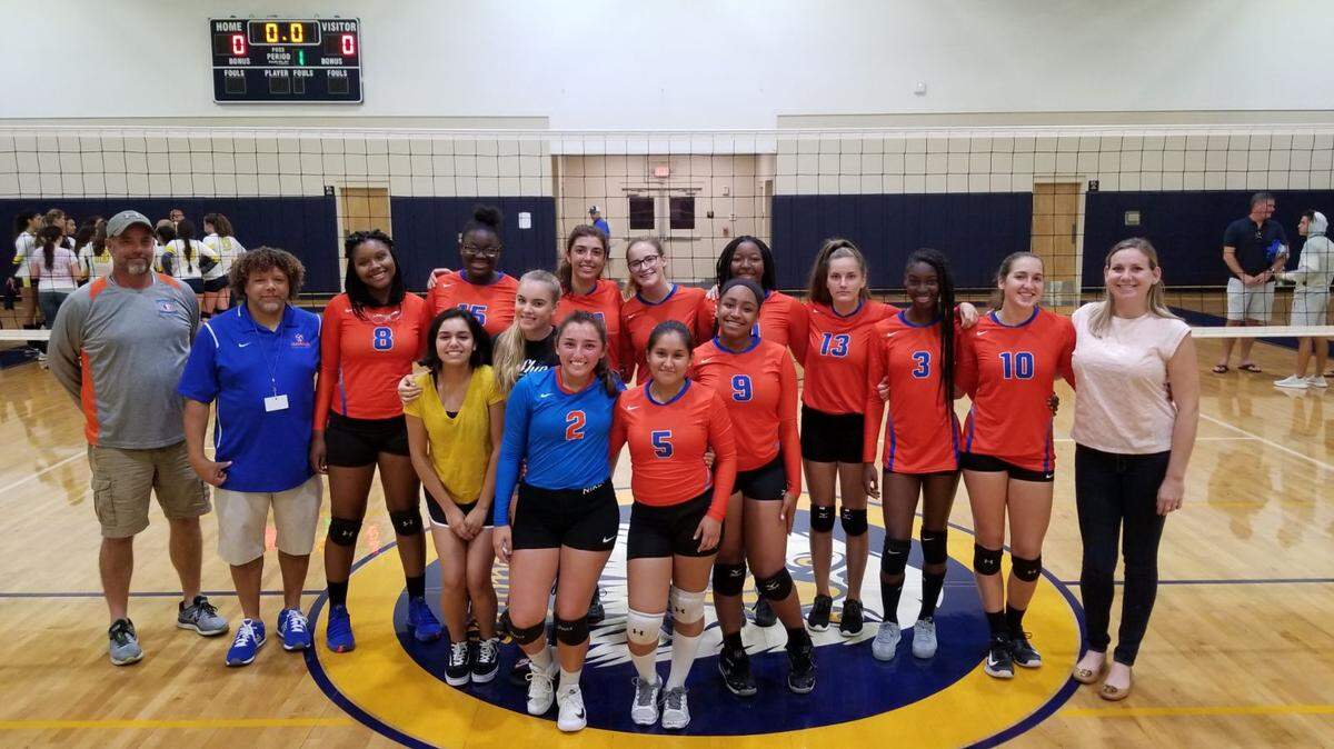 The Southeast High volleyball team won its season opener on Monday night, defeating Sarasota Military Academy.