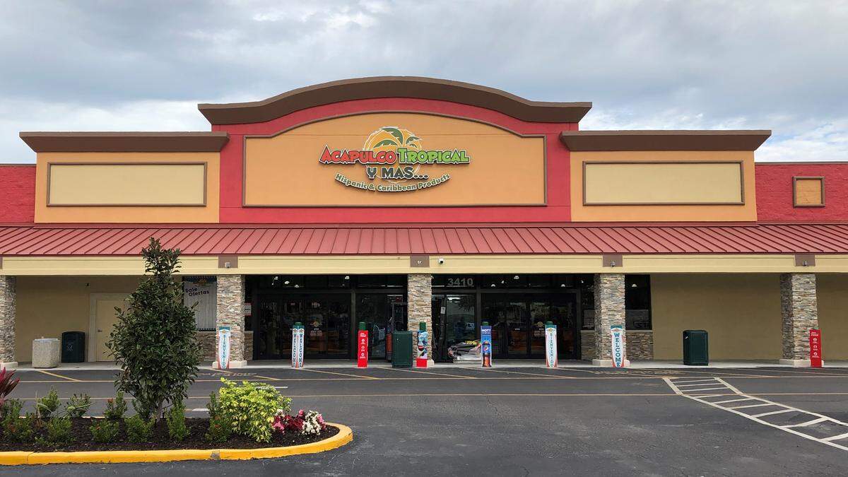Acapulco Tropical Y Mas opens Saturday at 3410 US 301 in Ellenton. It is the third and largest of its kind in a family-owned Manatee County chain of supermarkets.
