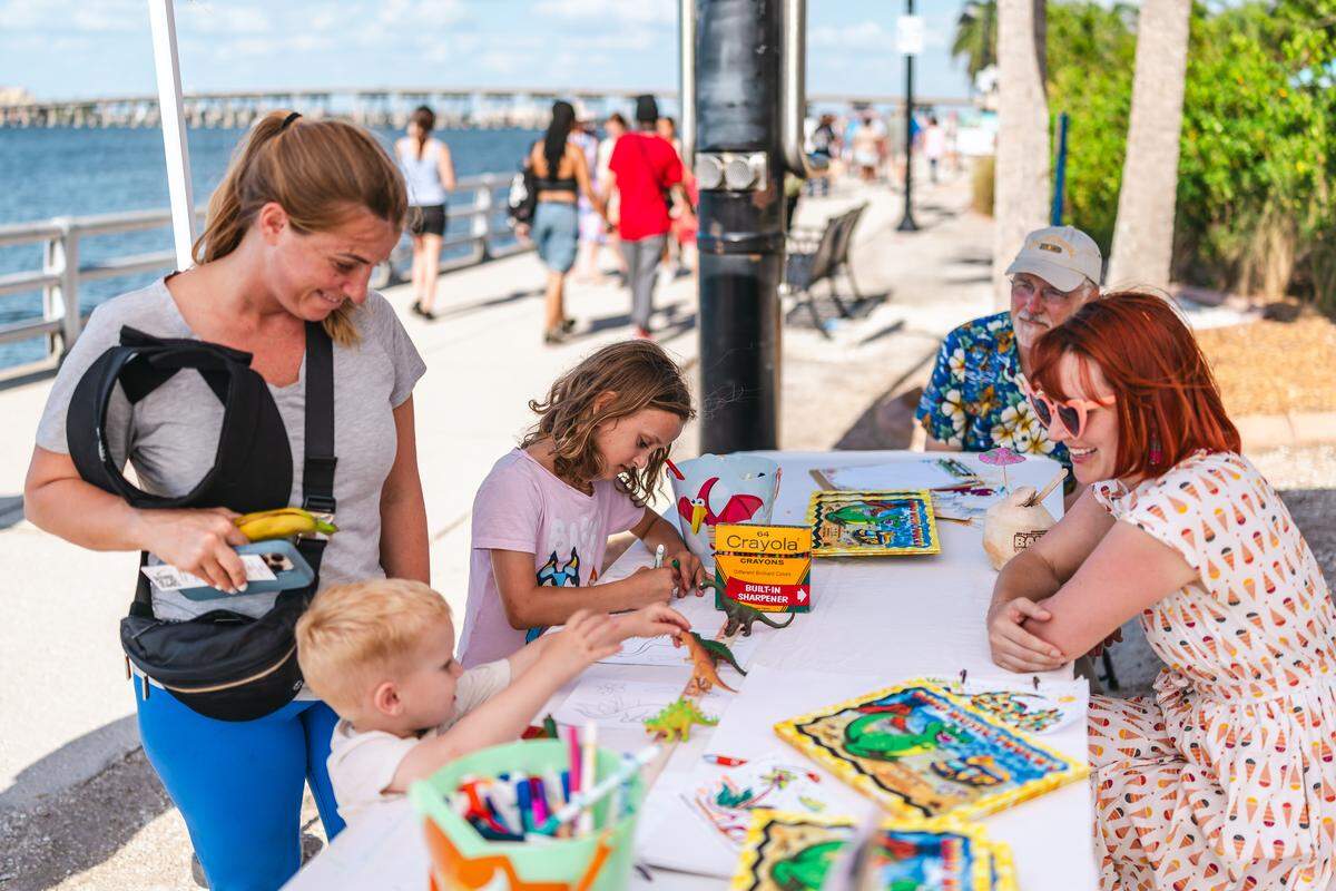 BAM!Fest includes opportunities for hands-on arts and crafts. 