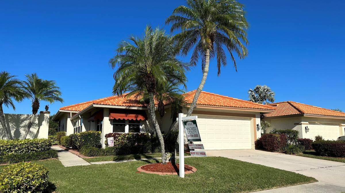 A home for sale in Bradenton near Sarasota in Manatee County, Florida, on March 24, 2023. Sarasota was deemed the best place to live in the U.S. News & World Report’s 2023 survey.