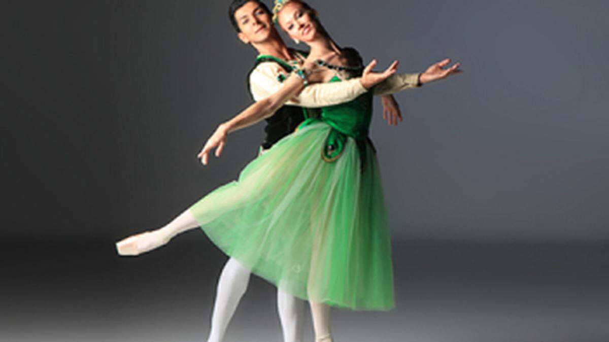 Sarasota Ballet's Danielle Brown and Ricardo Graziano in George Balanchine's "Emeralds." Frank Atura/publicity photo