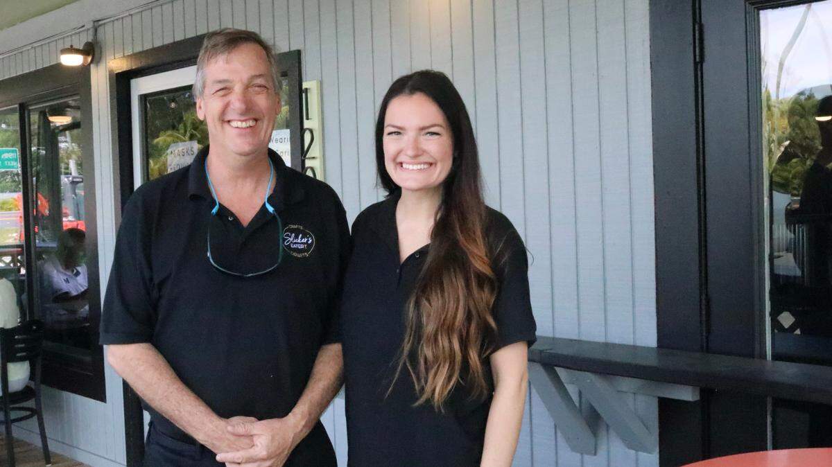 2/22/2021--Bob and Molly Slicker recently opened Slicker’s Eatery at 12013 Cortez Road W., in Cortez.
