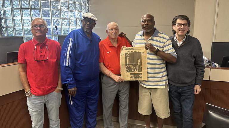 ‘Extraordinary’ Palmetto football team reunites 50 years after historic season