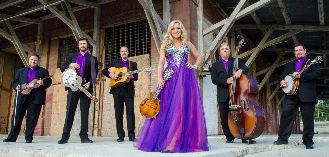 Superstar bluegrass act Rhonda Vincent and The Rage will perform at WoodSongs Old-Time Radio at the Lyric on Aug. 16.