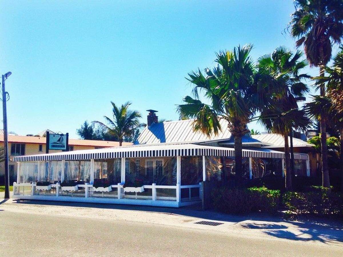 The Waterfront Restaurant in Anna Maria gets rave reviews for its truffled Gouda mac and cheese.
