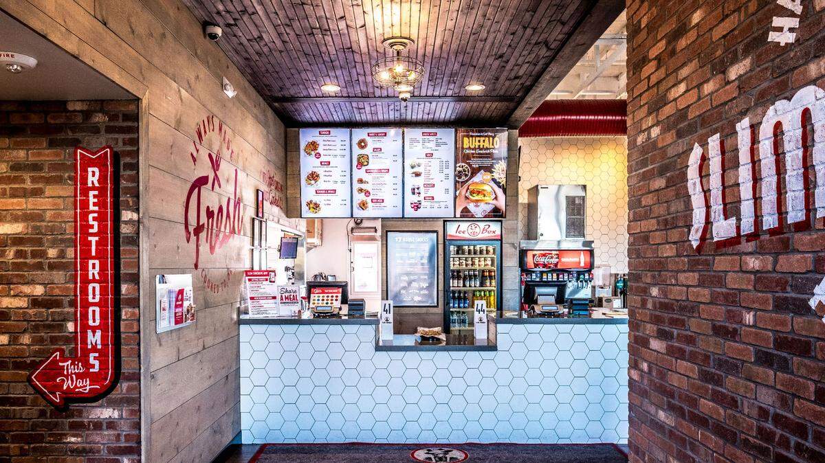 Here’s a glimpse inside a Slim Chickens restaurant. A new location opened in Lakewood Ranch on Monday, Jan. 23, 2023.