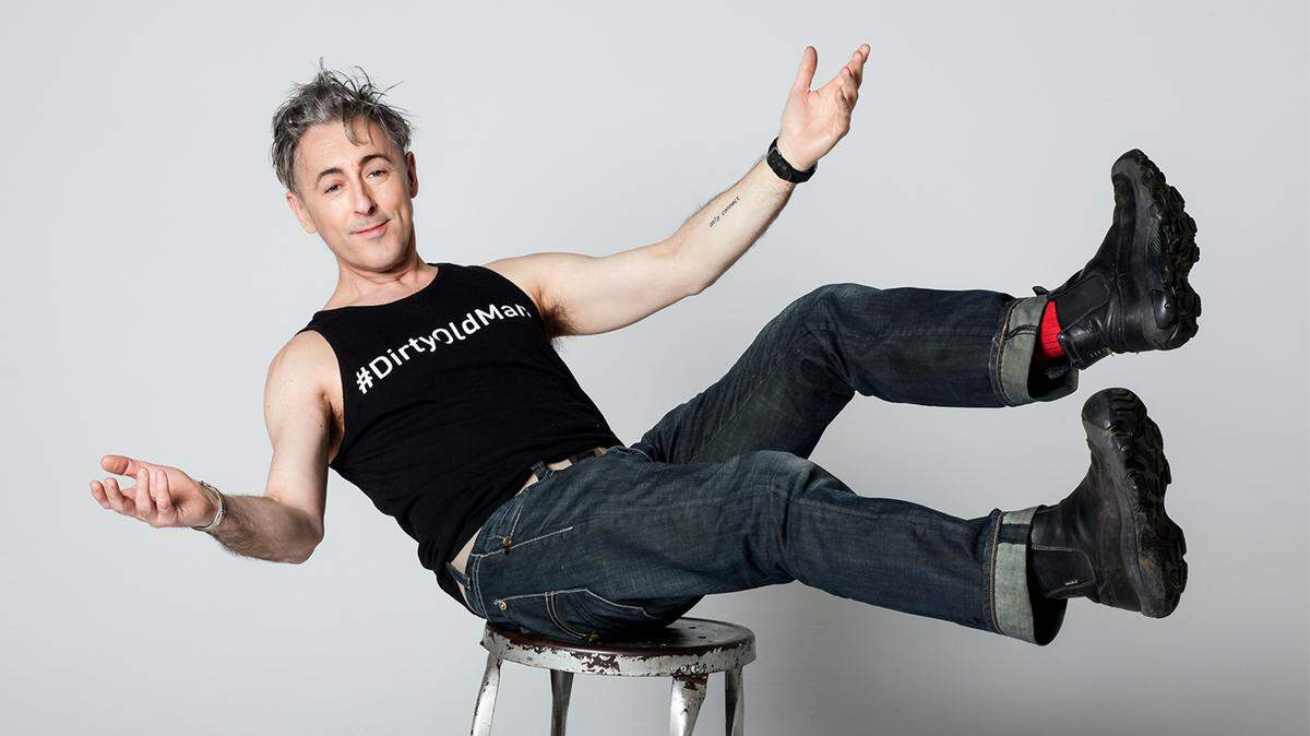 Alan Cumming, a man of many talents, will appear this Saturday night at Van Wezel Performing Arts Hall.