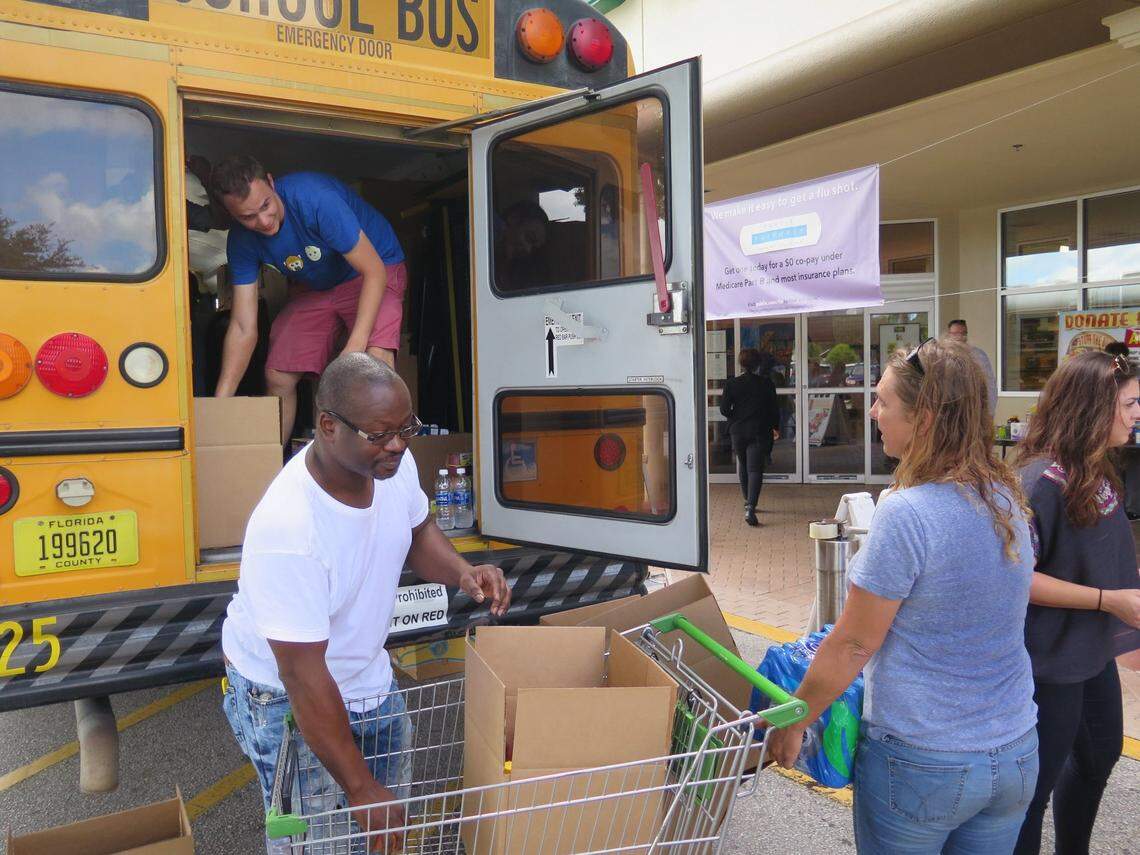 The annual Stuff the Bus campaign has gone virtual this year because of the COVID-19 pandemic. The virtual campaign replaces the school buses that normally would be parked in front of Publix supermarkets across Manatee County to collect donations for the Food Bank of Manatee.