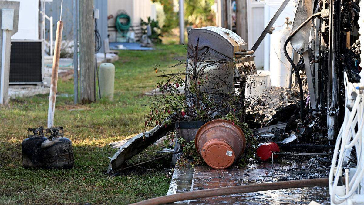 A home in the 6500 block of Trailer Estates was completely destroyed by fire around 6 p.m. in Bradenton on Monday, May 27, 2024. Cedar Hammock and Southern Manatee Fire Rescue responded. An investigation is underway to determine the cause of the fire.