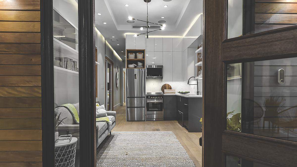 Proceeds from the auction of this 540-square-foot home will benefit the Boys & Girls Clubs of Manatee County.