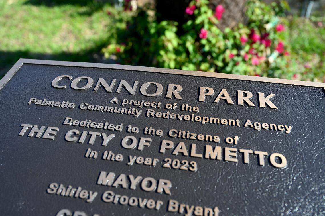 The new Connor Park in Palmetto is officially open. The land was a brownfield remediation, and now provides filtering of runoff water in the area.