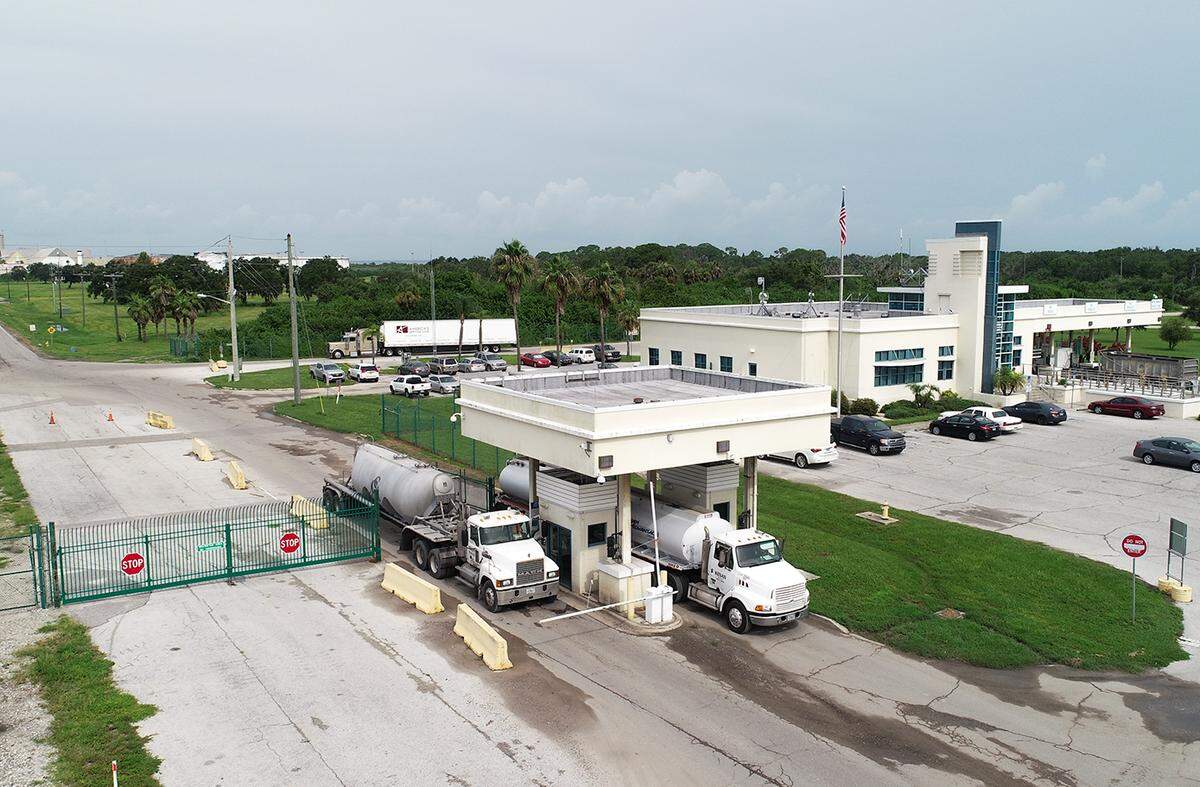 As part of a multimillion-dollar infrastructure program, Port Manatee’s north gate is to be expanded to double the number of exit lanes to four plus see implementation of leading-edge card reader technology.
