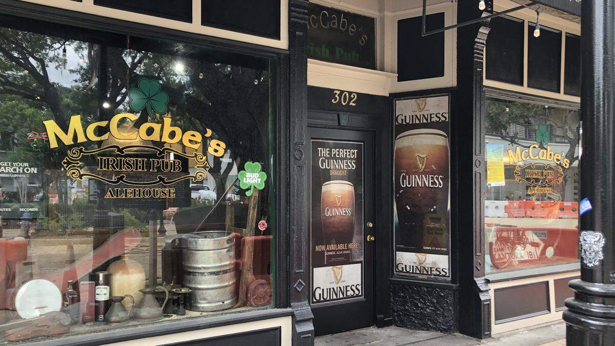 McCabe’s Irish Pub, 302 Old Main St., Bradenton, and all other bars statewide have been closed for more than two months over concerns about the spread of COVID-19. Gov. Ron DeSantis’ announced that he will sign an executive order allowing the bars to reopen on Friday.