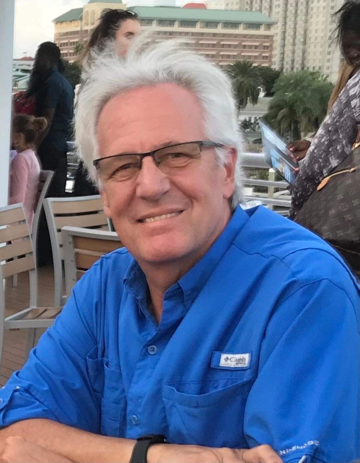 Steven Johnson, 66, was expecting to get an infection cut out of his hip at Blake Medical Center in Bradenton, Florida, in November 2020. His wife, Cindy Johnson, says he had tested negative for COVID-19 two days before he was admitted. After 13 days in the hospital, he tested positive, Cindy says.