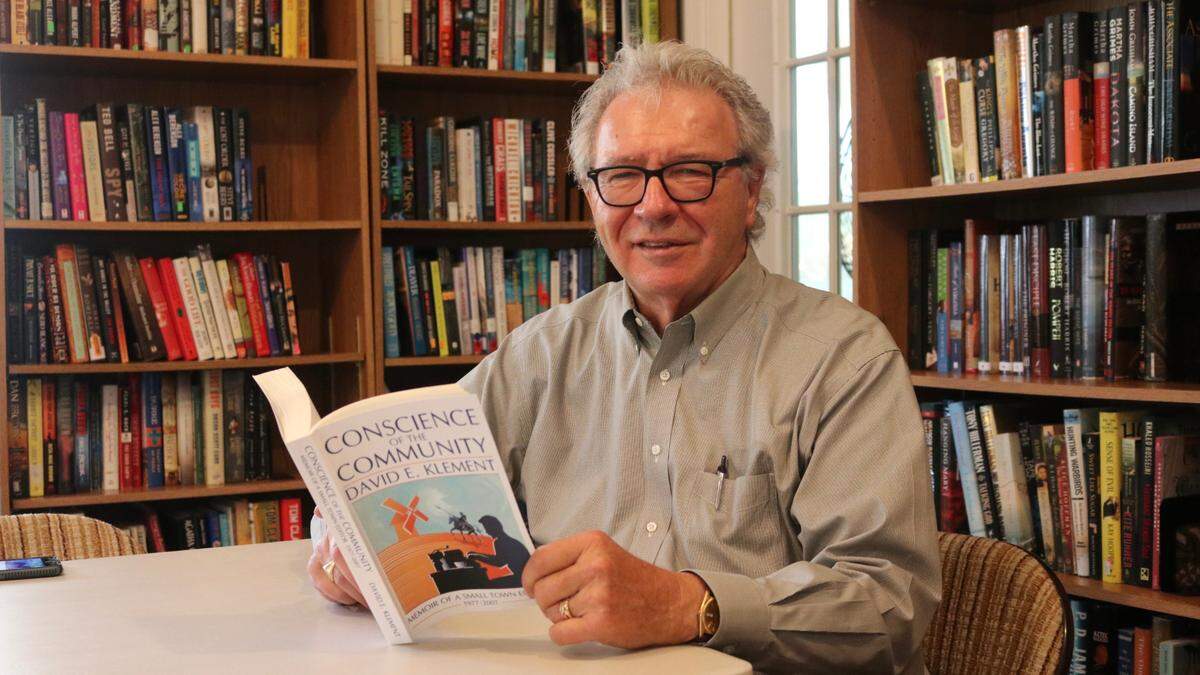 “Conscience of the Community: Memoir of a Small Town Editor” looks back on David Klement’s 30 years as editorial page editor for the Bradenton Herald.