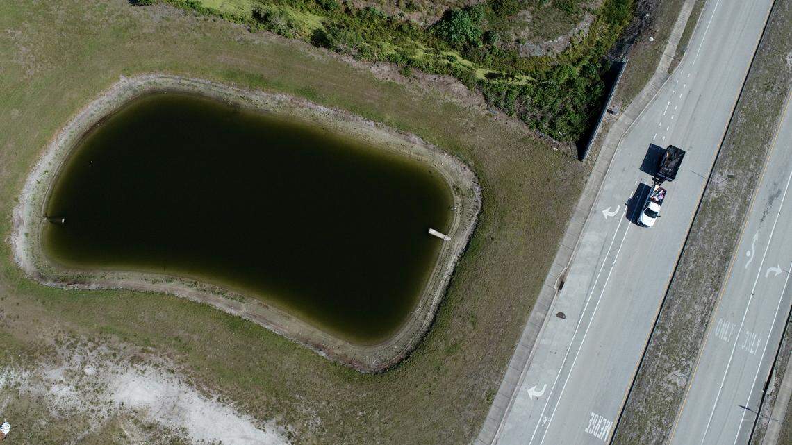 Retention ponds are a mitigating factor to capture the rainwater that disappearing wetlands are designed by nature to do.