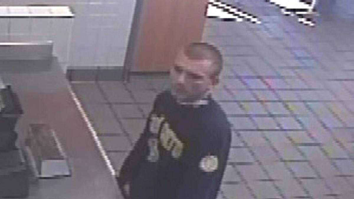 A photo of an armed robbery suspect at a Taco Bell late Monday morning, according to the Manatee County Sheriff's Office. 
 PHOTO PROVIDED