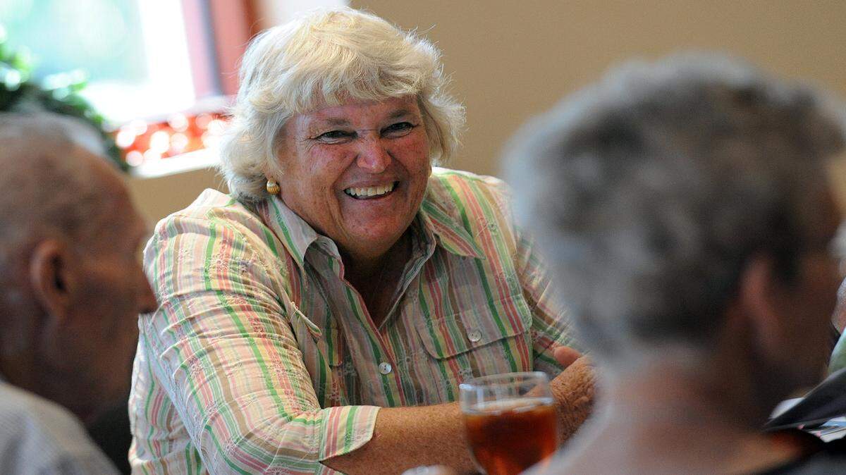Priscilla Trace of Ellenton Nursery Growers was named Manatee County Agriculturalist of the Year at the Farm City Week Luncheon hosted by the Bradenton Kiwanis Club. 
 TIFFANY TOMPKINS-CONDIE/Bradenton Herald