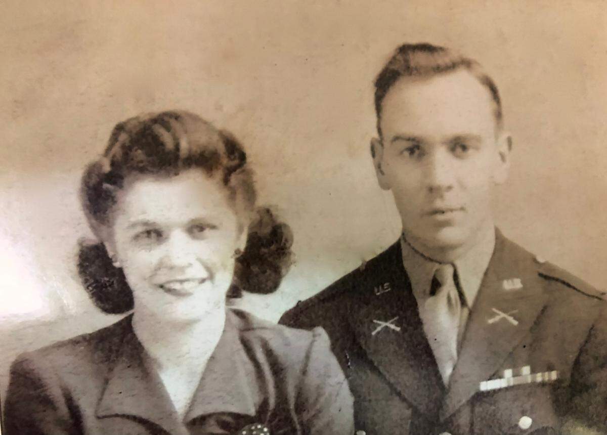 Retired Col. Paul R. Atherton served for more than 30 years in the U.S. Army and was wounded in World War II and Vietnam. The Bradenton resident turns 100 on July 15. He is shown above with his wife Ginny.