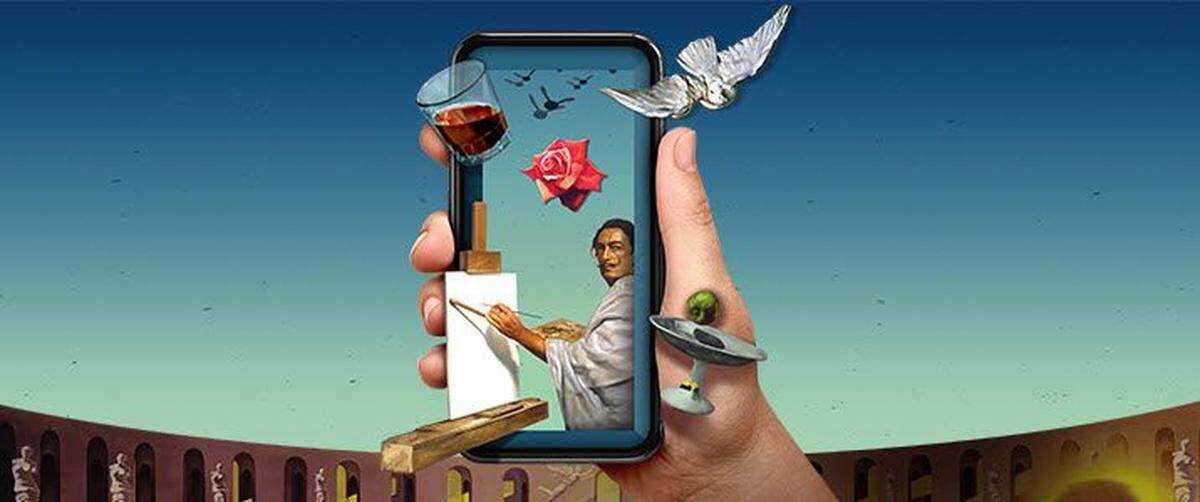 An exhibit on display at The Dalí Museum in St. Petersburg allows visitors to explore the surreal through augmented reality.