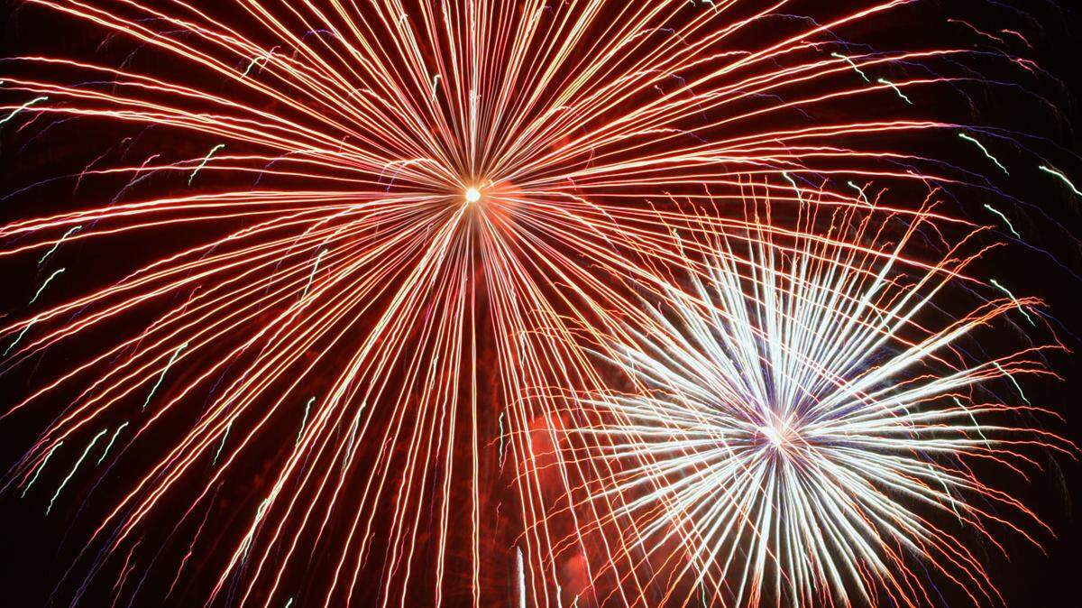 New Year’s Eve fireworks.