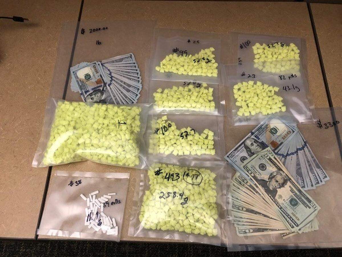 Nearly 2,000 MDMA pills, 40 Xanax pills, LSD and $5,300 in cash were seized from a residence in the 3200 block of Hart Way in Sarasota during an undercover investigation.