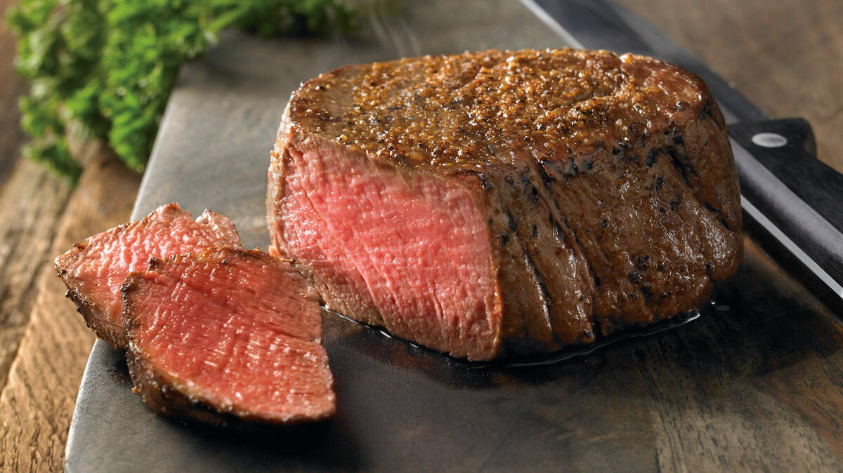 An image of filet mignon.