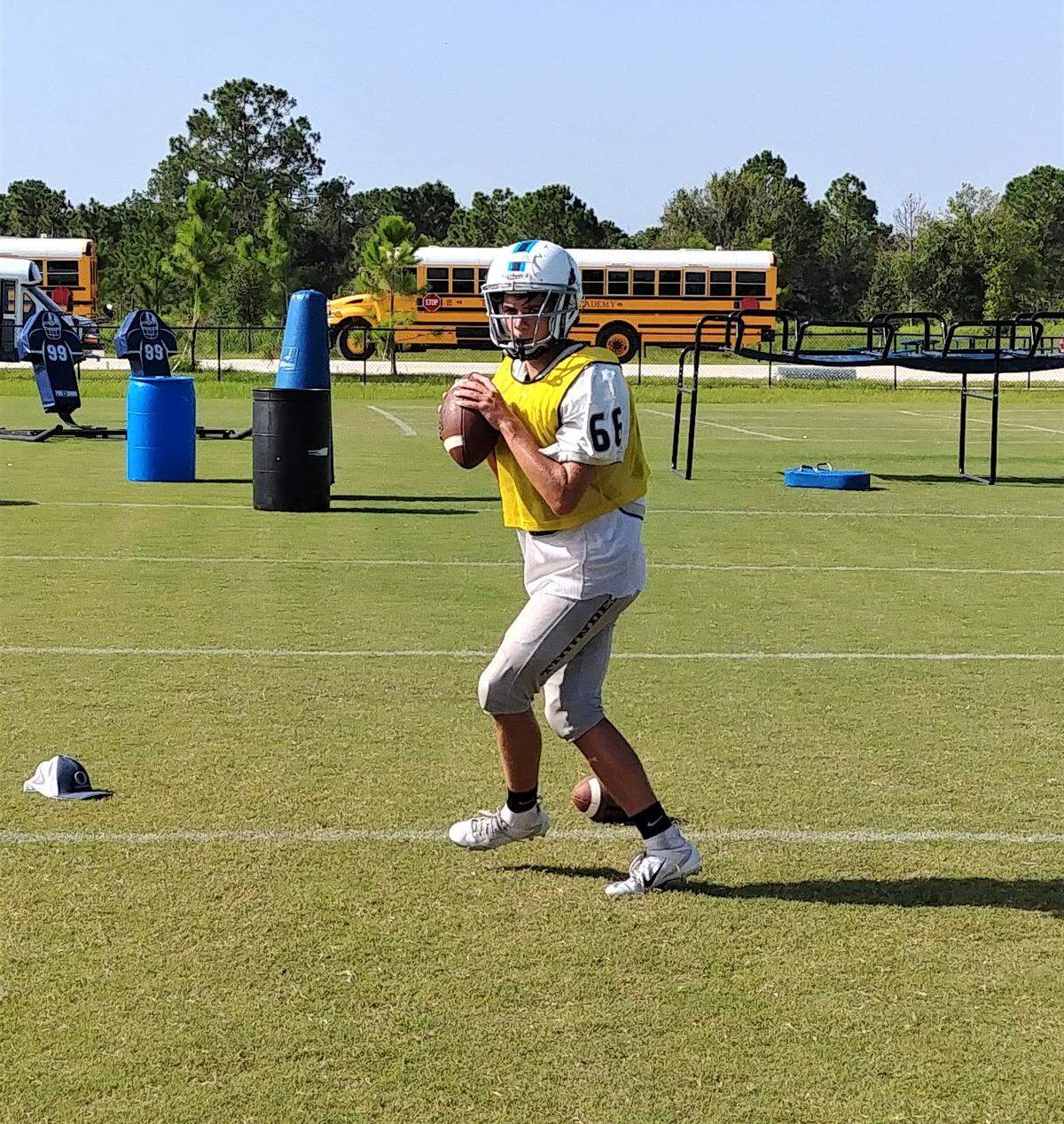 ODA quarterback Tyler Beasley “has a great understanding of the offense,” coach Chris Kempton said.