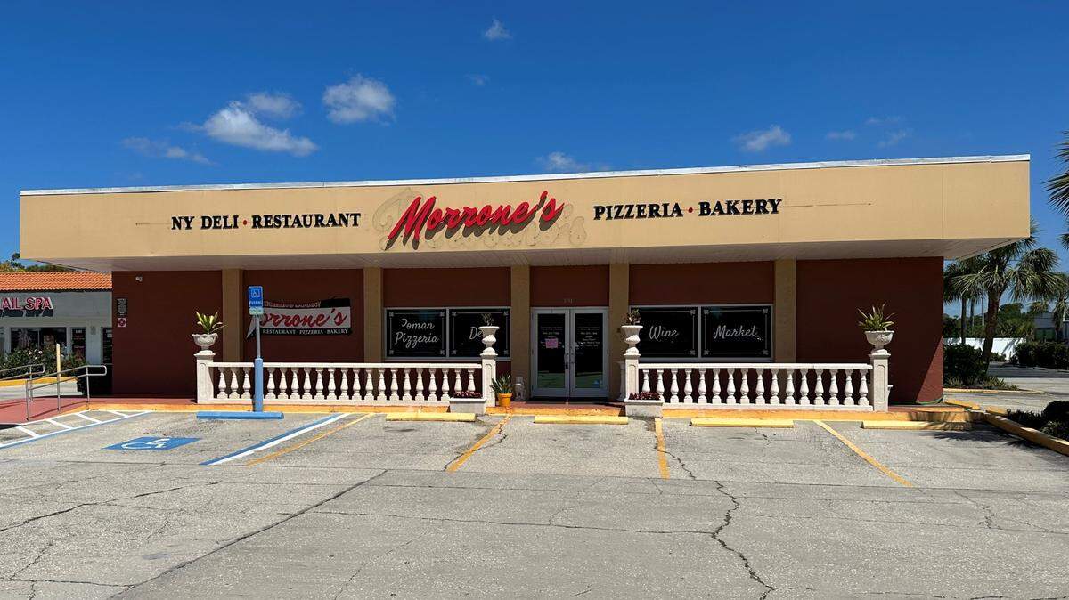Morrone’s NY Deli, Restaurant and Pizzeria, shown March 22, 2023, is moving into space formerly occupied by Petrosino’s Italian Deli & Market, 5913 53rd Ave. E., Bradenton.