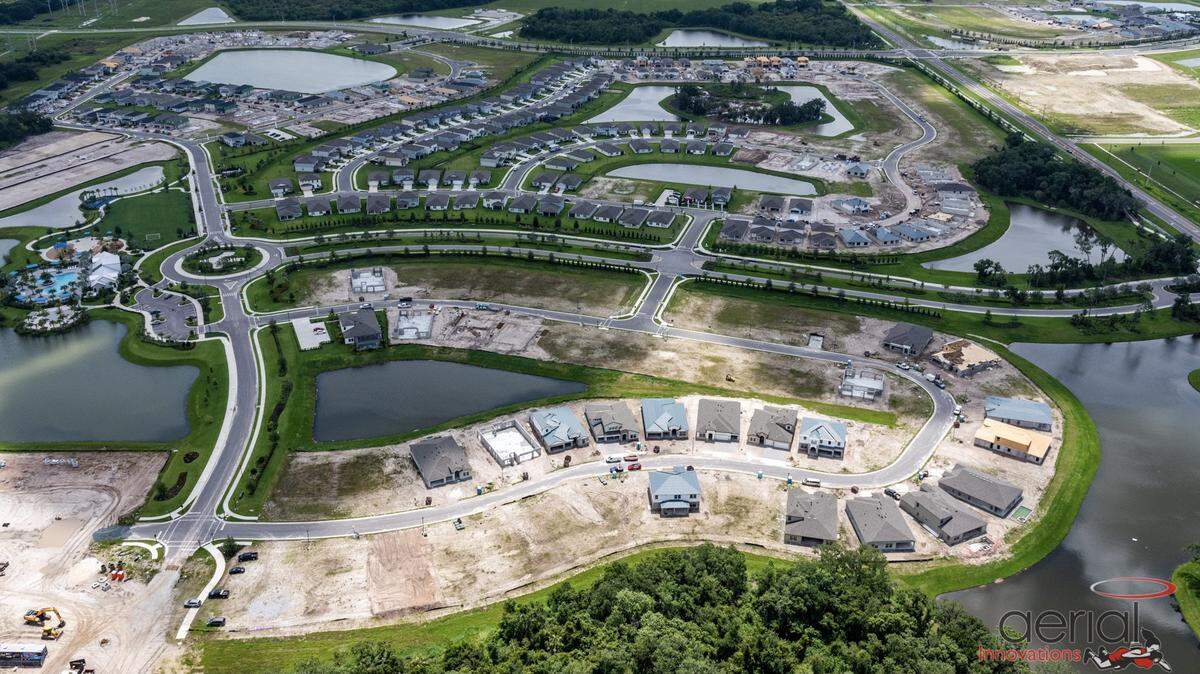 Parrish’s North River Ranch, shown above, sold more than 230 home in the first half of this year. The developer recently filed paperwork with Manatee County to build a grocery in its Riverfield neighborhood.