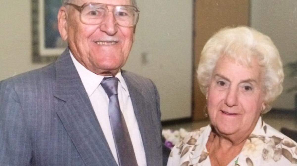 Albert and Angela Cassettari of Nokomis will celebrate their 77th wedding anniversary as part of an estimated 350 couples celebrating milestone anniversaries at 11 a.m. Saturday at Epiphany Cathedral in Venice. PHOTO PROVIDED