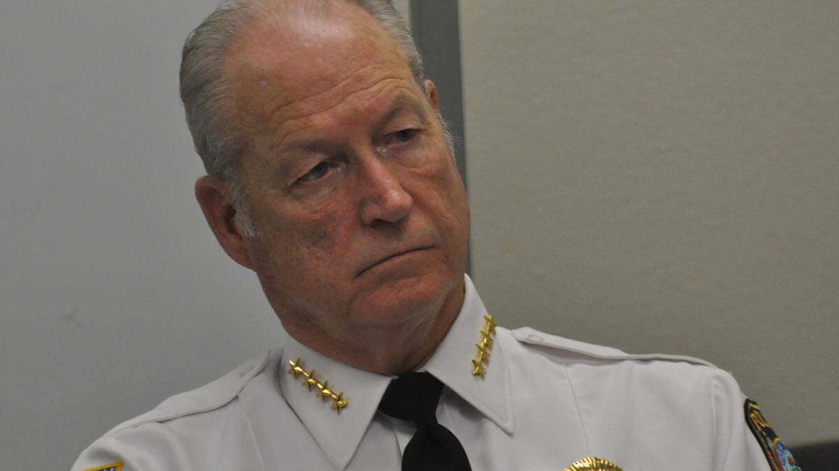 Bradenton Police Chief Michael Radzilowski was one of several local officials who participated in a roundtable discussion on homelessness in October at the Bradenton Herald. 
 MARC R. MASFERRER/Bradenton Herald file photo.